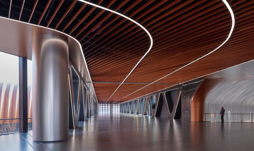 Capital International Exhibition and Convention Centre by Zaha Hadid Architects