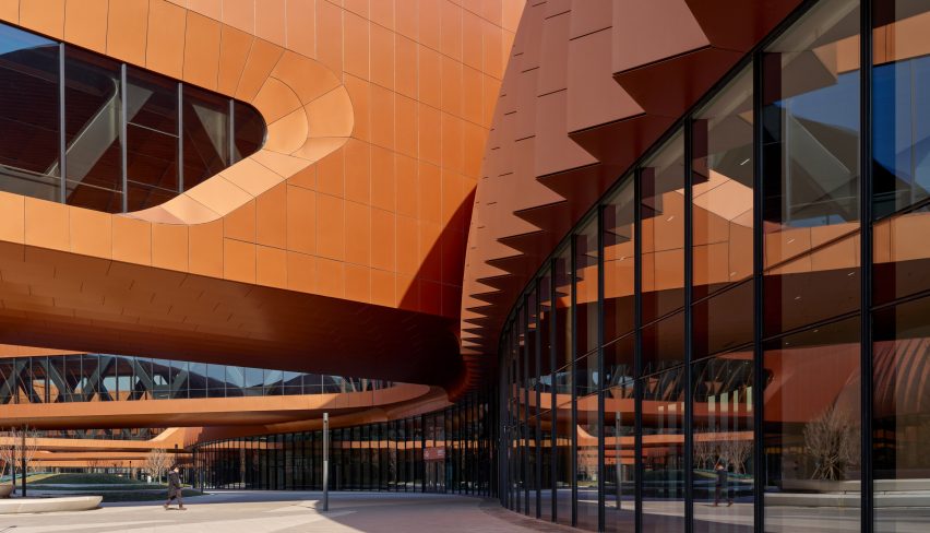 Capital International Exhibition and Convention Centre by Zaha Hadid Architects