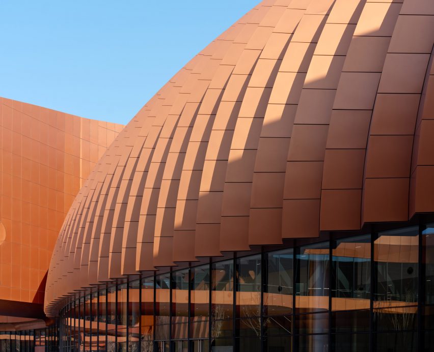 Capital International Exhibition and Convention Centre by Zaha Hadid Architects