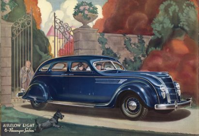 Airflow art deco car