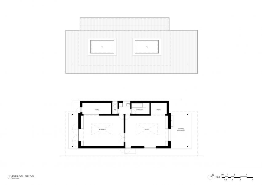 Plans of Mill House by Cooke Fawcett