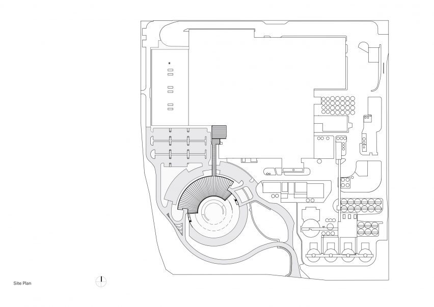 Site plan of coopers brewery