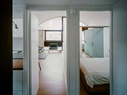 Interior of London apartment