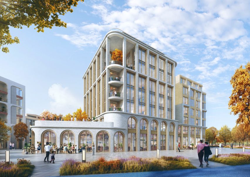 Rendering of New Taskhent by Cross Works