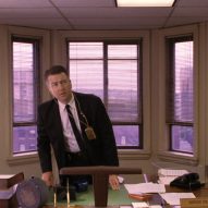 David Lynch playing Gordon Cole in Twin Peaks