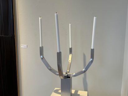aluminium candelabra
