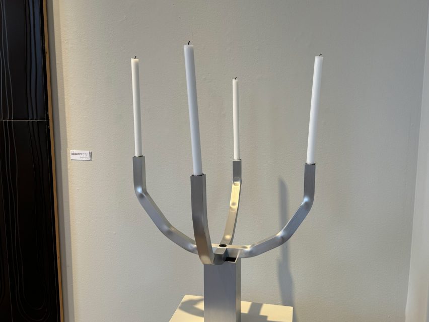 aluminium candelabra