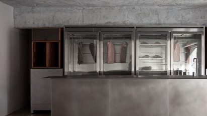 Stainless steel kitchen unit