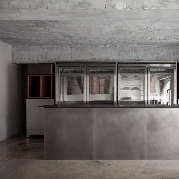 Stainless steel kitchen unit