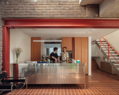 Interior view of Elemental House by Archmongers