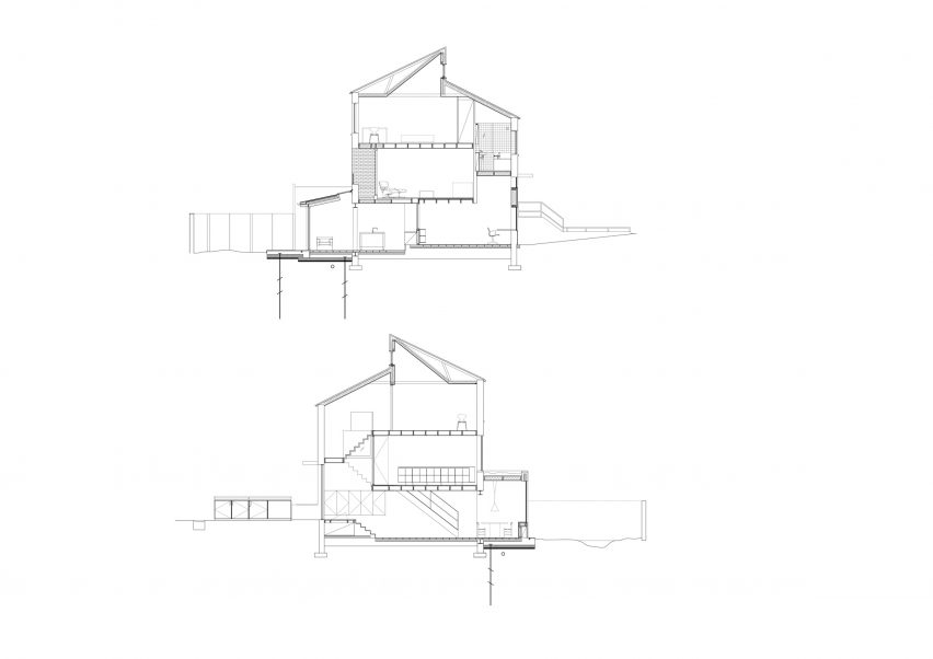 Sections of Elemental House by Archmongers