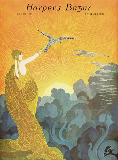 Harper's Bazar cover by Erté