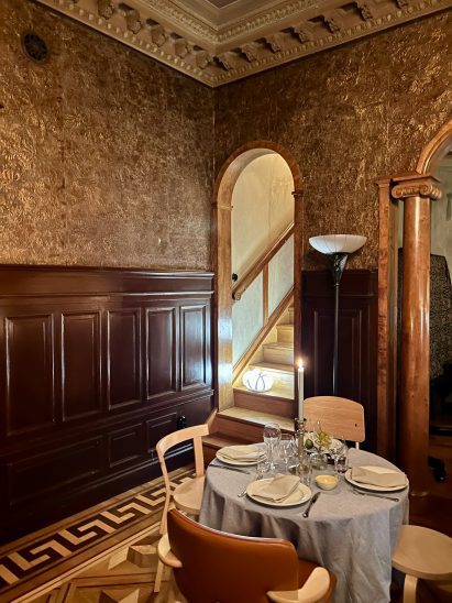 Grand interiors of historic Stockholm apartment