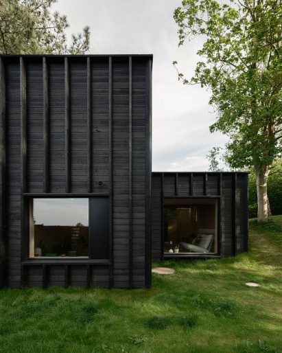 House with a Hidden Atrium by Förstberg Ling