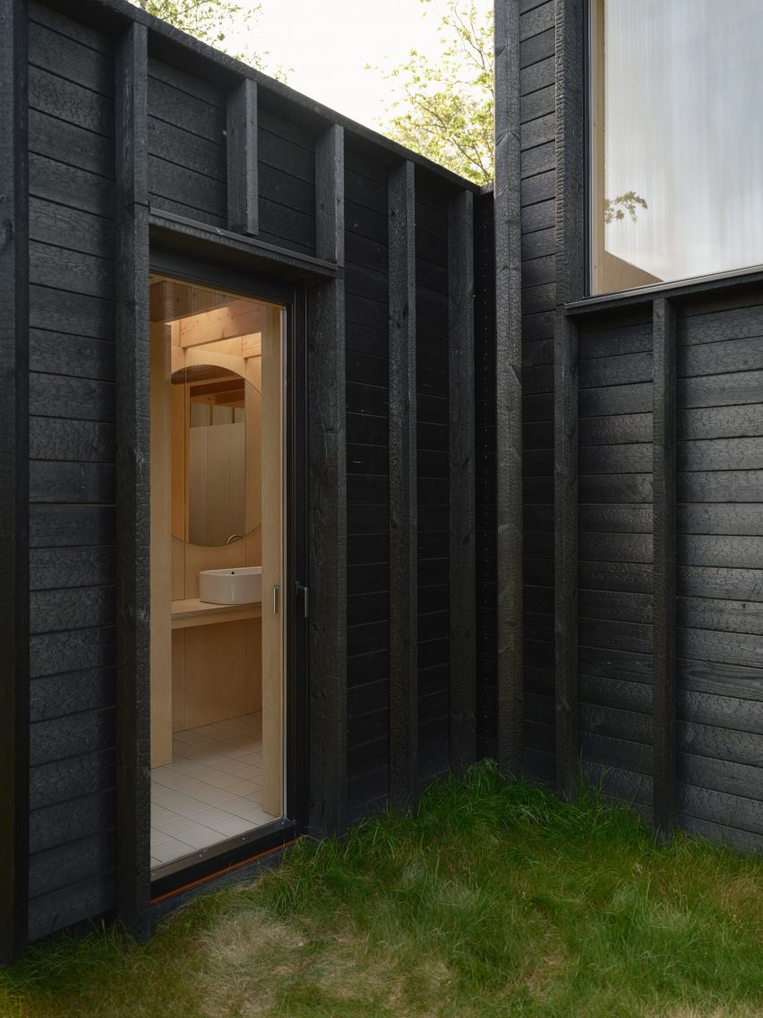 House with a Hidden Atrium by Förstberg Ling