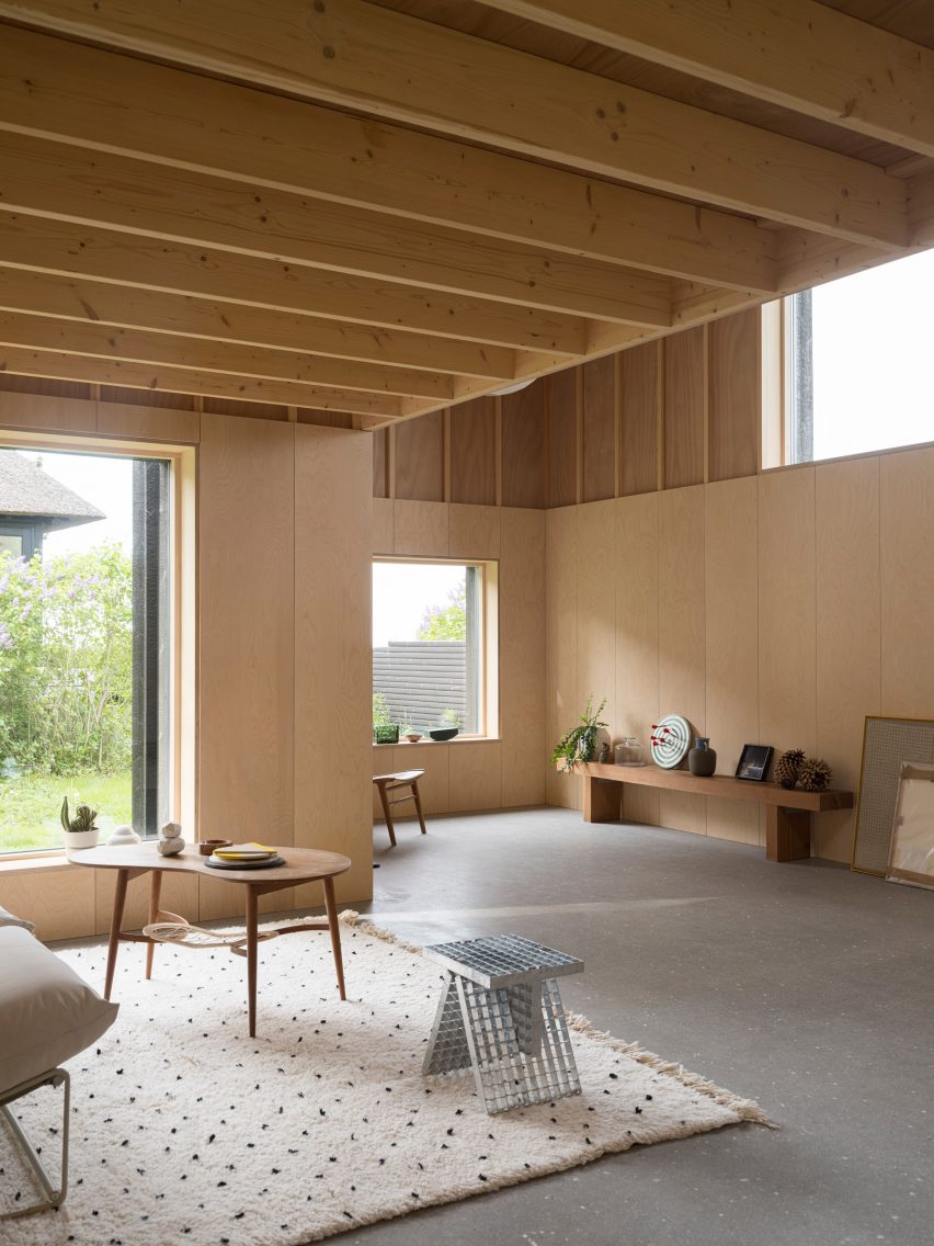 House with a Hidden Atrium by Förstberg Ling