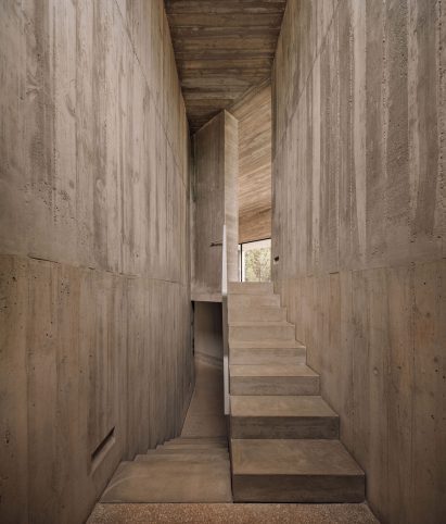 Interior of Frame House in Portugal by Pedro Domingos Arquitectos