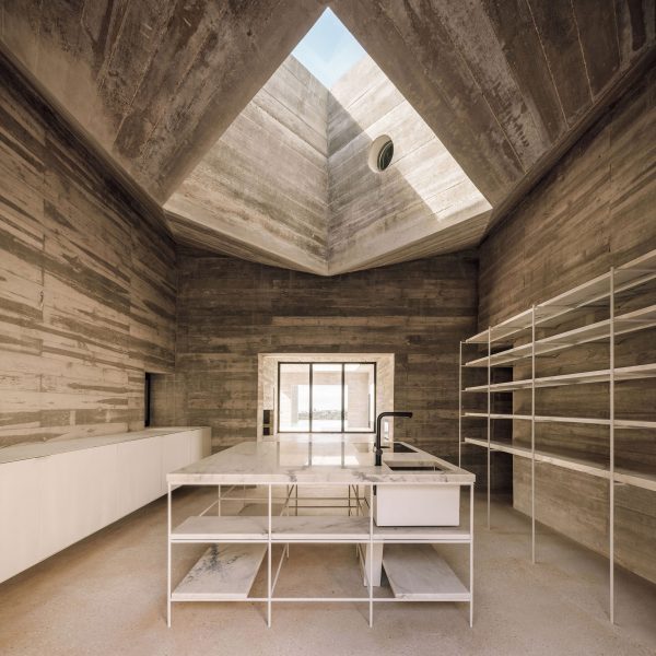 Interior of Frame House in Portugal by Pedro Domingos Arquitectos