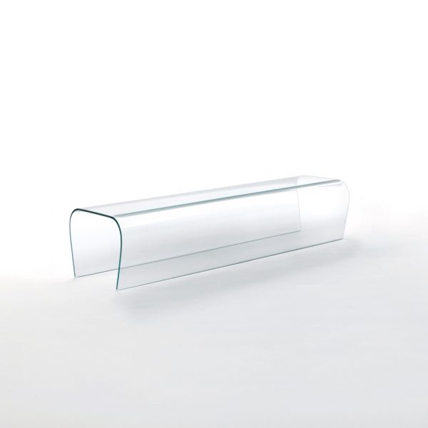 glass bench