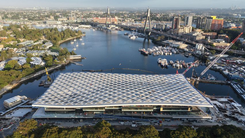 New Sydney Fish Market tops out