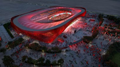 Al-Ahly football stadium by Gensler