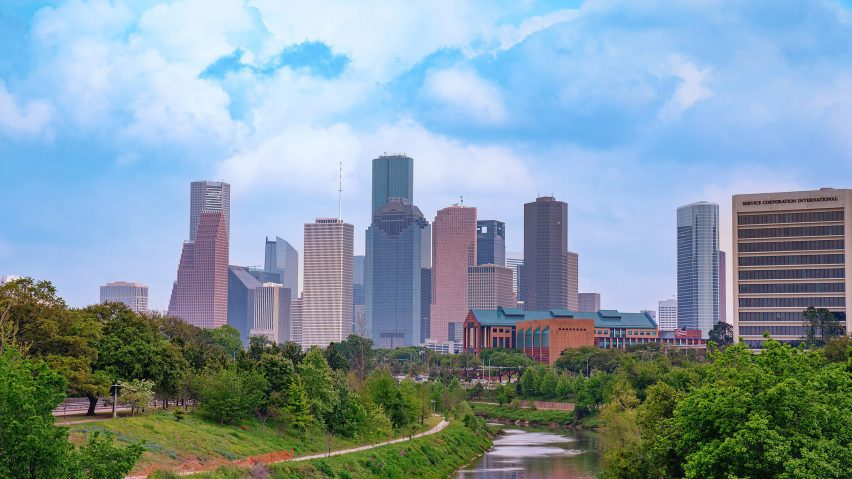 The Houston skyline