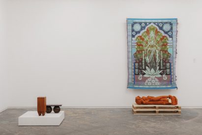 Installations at Huidenclub exhibition during Design Biennale Rotterdam 2025