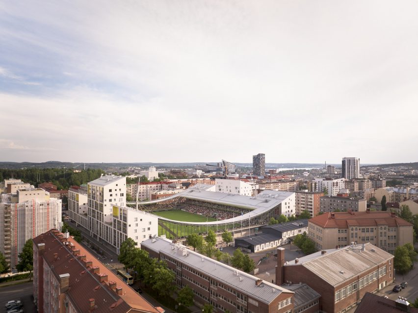 Hybrid Stadium by JKMM Architects