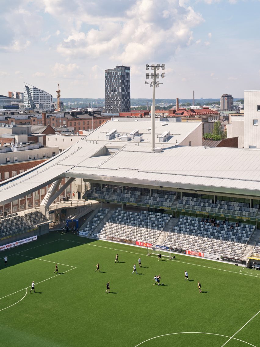 Hybrid Stadium by JKMM Architects