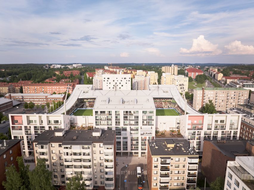 Hybrid Stadium by JKMM Architects