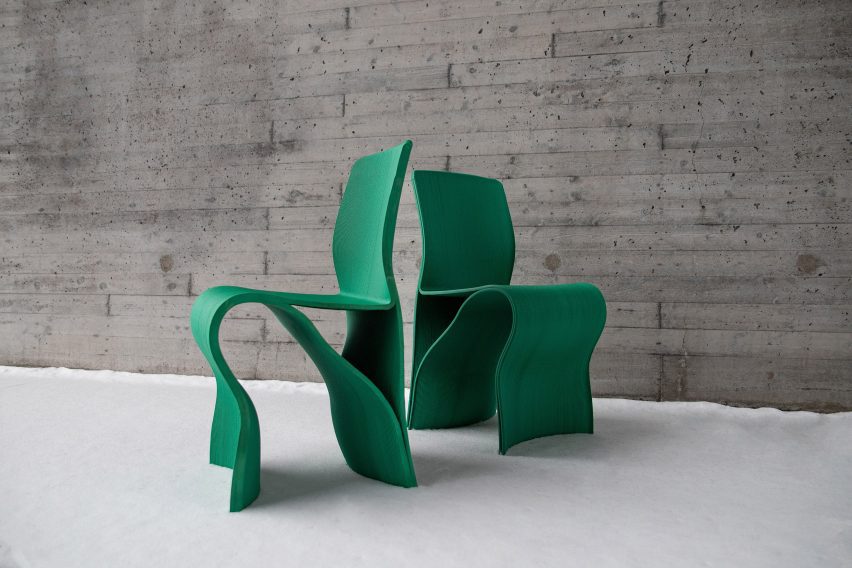 Kelp chair by Interesting Times Gang