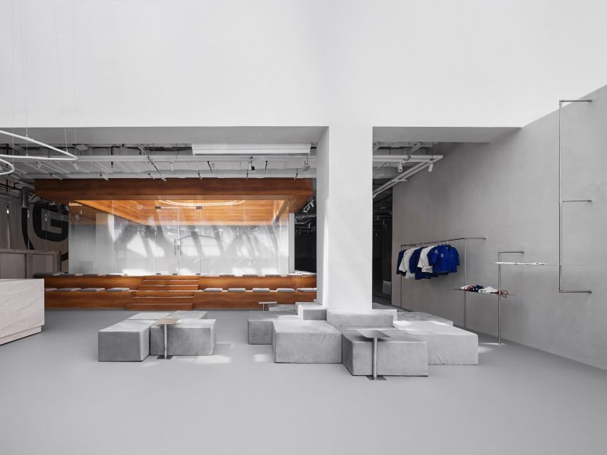Jiu-jitsu gym in Doha by GMNSM and the Paris Saint-Germain (PSG) sports club