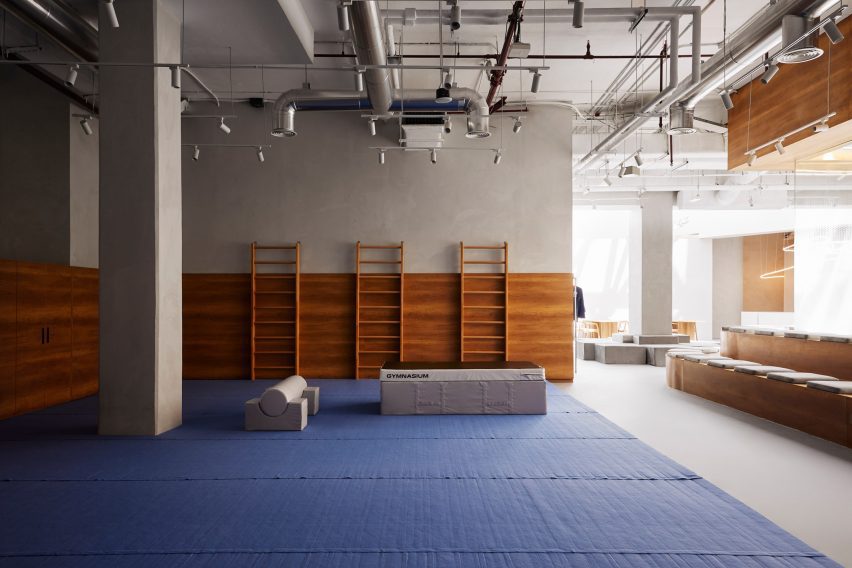 Jiu-jitsu gym in Doha by GMNSM and the Paris Saint-Germain (PSG) sports club