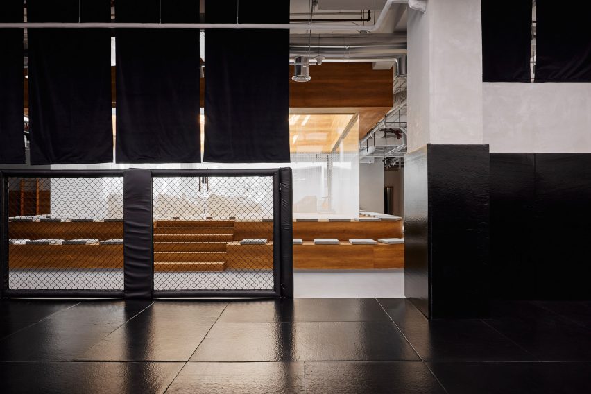 Jiu-jitsu gym in Doha by GMNSM and the Paris Saint-Germain (PSG) sports club