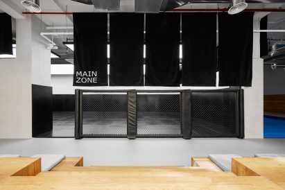 Main zone of jiu-jitsu gym in Doha
