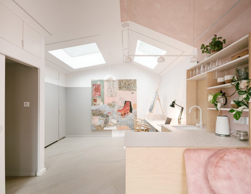 Kim-Oflage garden studio in London by Delve