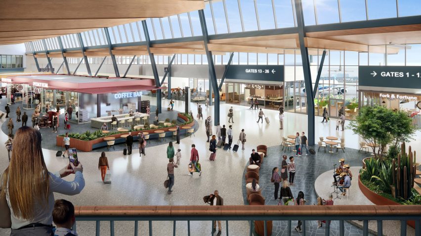 Lake Flato San Antonio Airport Extension