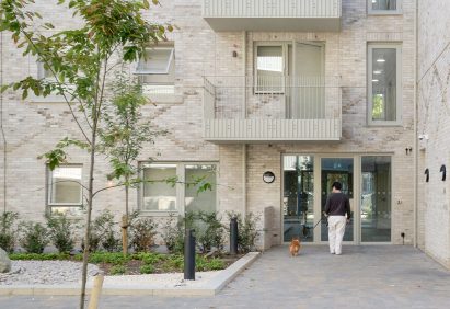 Balconies of Plashet Road by Levitt Bernstein
