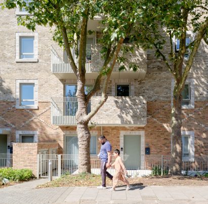 Exterior of Plashet Road by Levitt Bernstein
