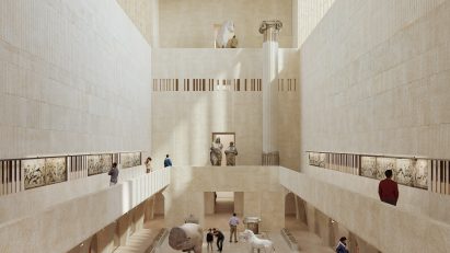 Western Range galleries by Lina Ghotmeh Architecture