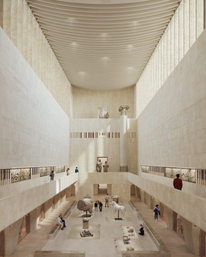 Western Range galleries by Lina Ghotmeh Architecture