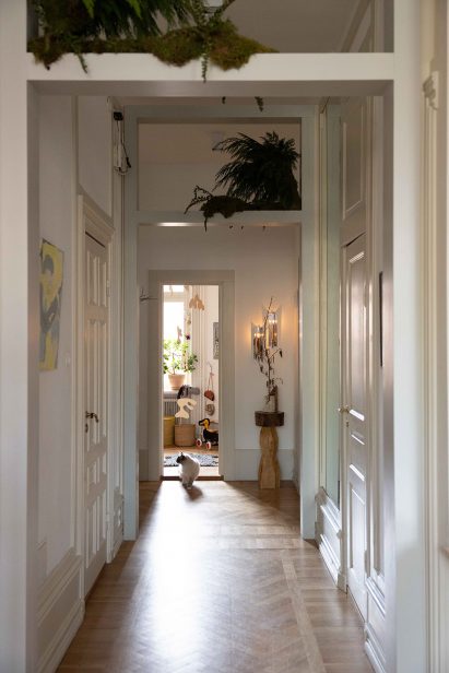 Hallway in MatssonMarnell exhibition