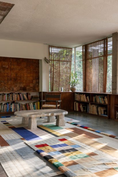 Inside of MAx Cetto house