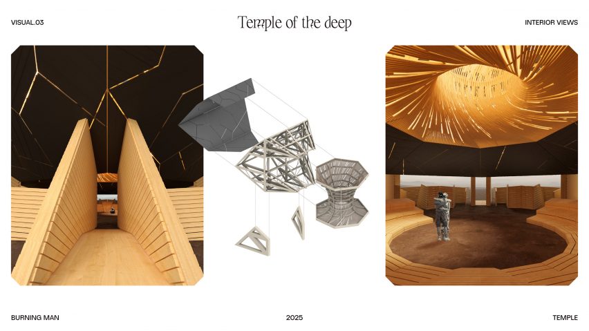Burning Man 2025 temple design
