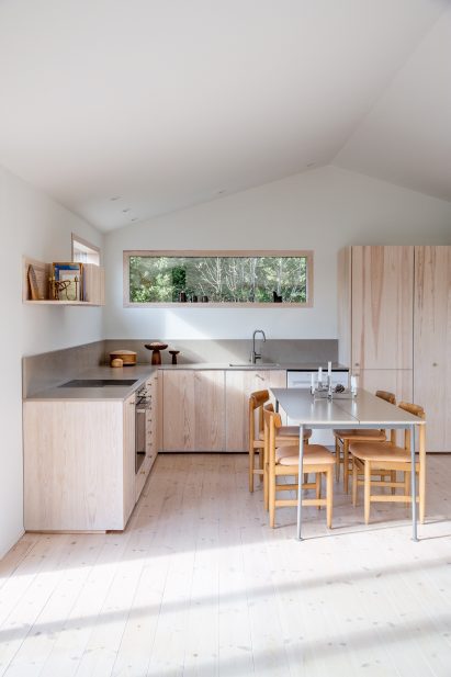 Kitchen in Swedish summer house