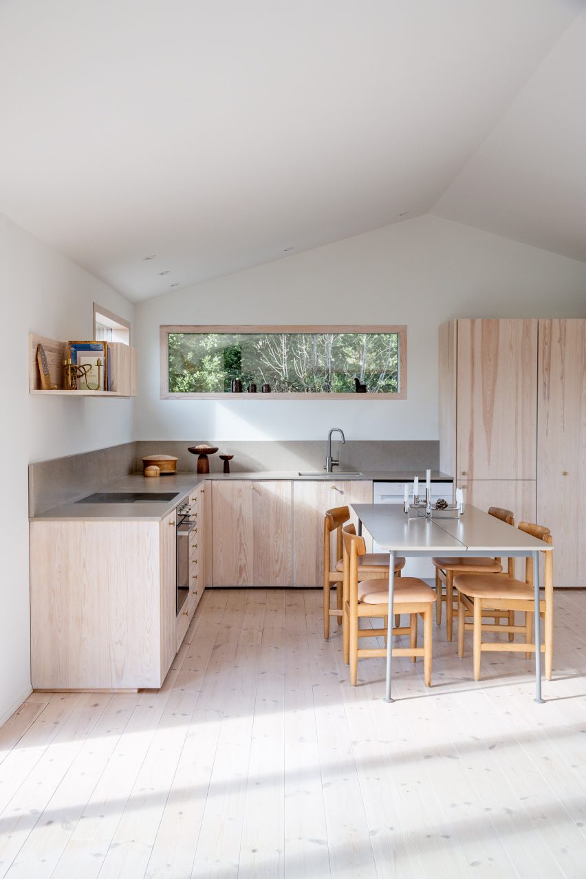 Kitchen in Swedish summer house
