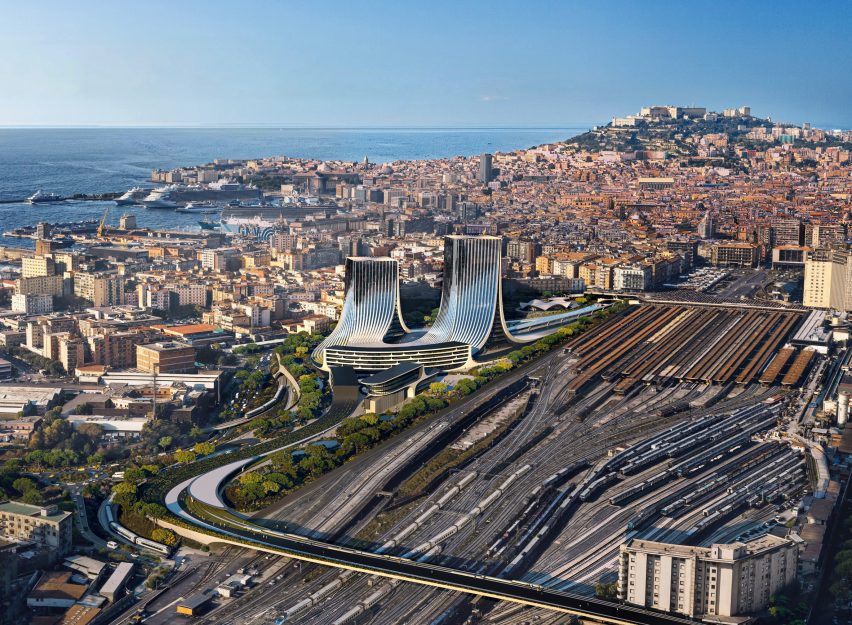Napoli Porta Est by Zaha Hadid Architects