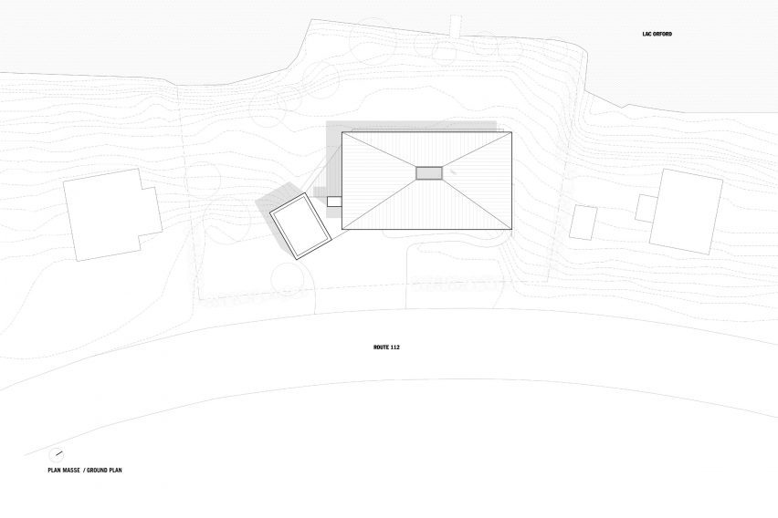 Site plan of Palissade by Naturehumaine
