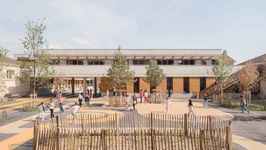 Groupe Scolaire Jean Macé by NTSA Architectes