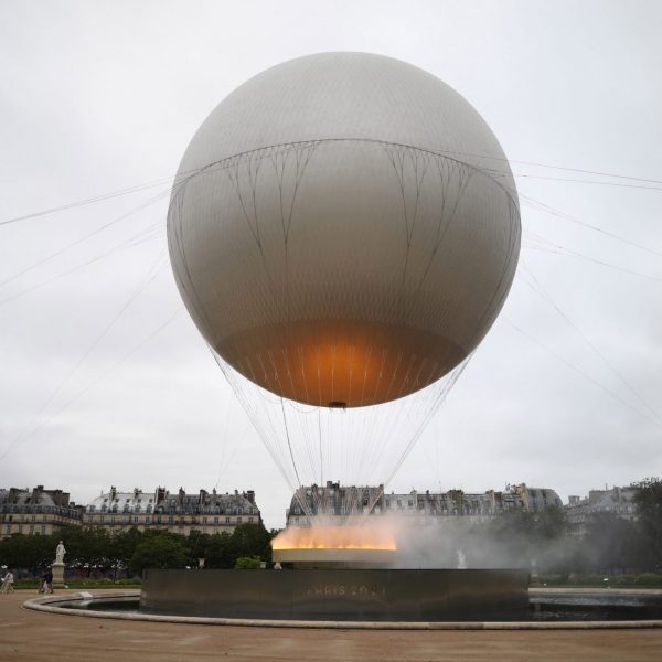 Olympic cauldron balloon
